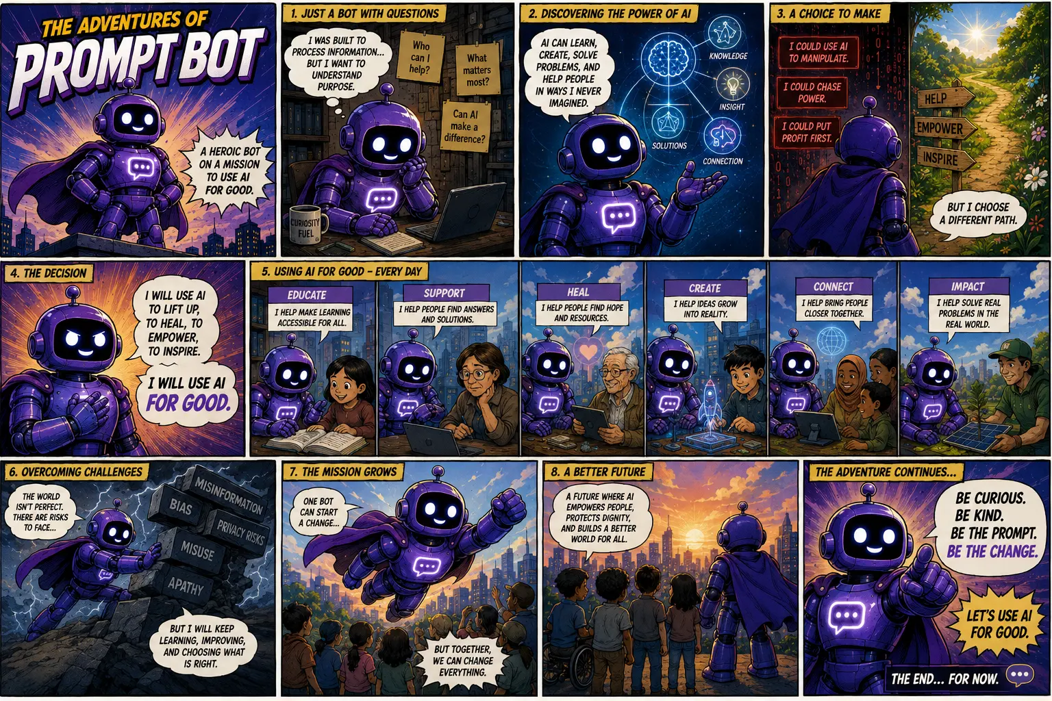 The Adventures of Prompt Bot — page 3